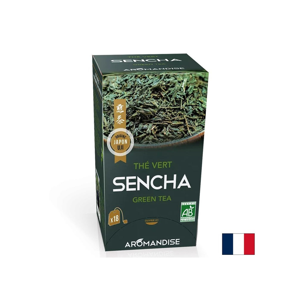 Zelený čaj Sencha, 18 filtračných tašiek