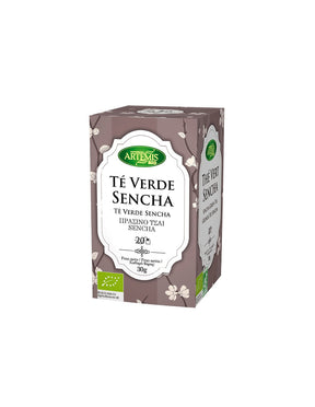 Green tea SENCHA Bio, 20 filter bags - Nutra Best Europe