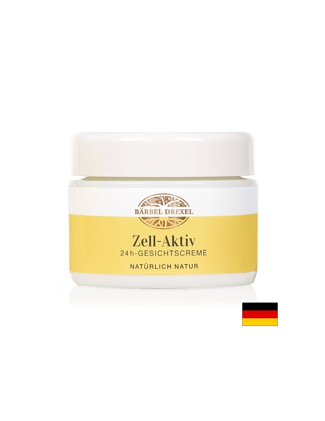 Intenzívny hydratačný krém na tvár - pre suchú a citlivú pokožku - Zell -Aktiv 24H, 30 ml