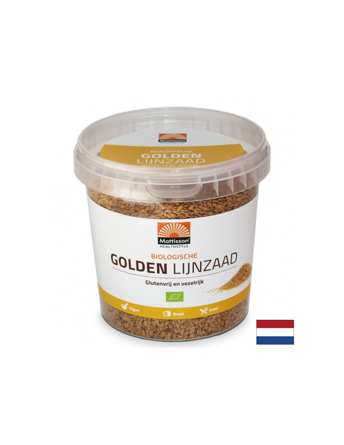 Zlaté ľanové (surové) organické, 500 g